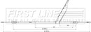 First Line Parking Brake Cable - FKB3899