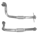 BM Cats Front Pipe - BM70458 with Fitting Kit - FK70458 fits Saab