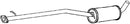 Klarius FE1088P - Box With Centre Pipe  - Fits Ford Transit Connect 1.8TC