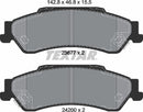 Textar Brake Pad Set - 2367701
