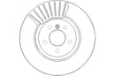Disctech Brake Disc (Single) - Fits Bmw - ABD3204 - Front Axle