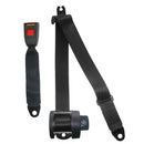Securon Seat Belt - Auto Lap & Diagonal - Black - 254