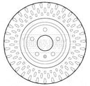 Borg & Beck Brake Disc Pair  - BBD4624 fits Audi TT Coupe 04/06-
