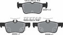 Textar Brake Pad Set - 2223101