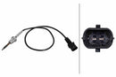 HELLA 6PT 010 376-691 Sensor, exhaust gas temperature - 2-pin connector