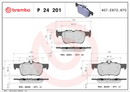Brembo Brake Pad Set - P24201