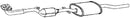 Klarius 314558 - Catalyst Type Approved Withpip  - Fits BMW 316i 1.8