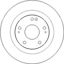 Disctech Brake Disc (Single) - Fits Honda, Mercedes-benz - ABD3429 - Rear Axle