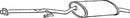 Klarius BM208P - Box With Tail Pipe  - Fits BMW 316 1.6i