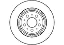 Disctech Brake Disc (Single) - Fits Mercedes-benz, Volvo - ABD2179 - Rear Axle