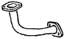 Klarius 301294 - Front Pipe For Cat  - Fits Toyota Avensis 1.8i