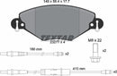 Citroën, Brake Pad Set - Textar 2327701