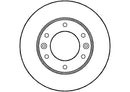 Disctech Brake Disc (Single) - Fits Kia - ABD2296 - Front Axle