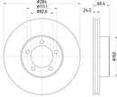 Mintex Brake Discs fits -Daimler Jaguar S290:5 MDC449 (also fits other vehicles)