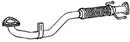 Klarius 302067 - Front Pipe For Cat  - Fits Saab 9-5 1.9TiD