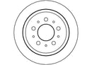 Disctech Brake Disc (Single) - Fits Ford, Volvo - ABD3491 - Rear Axle