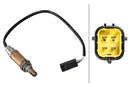 HELLA 6PA 358 221-451 Lambda Sensor - 4-pin connector
