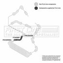 First Line Turbo Hose  - FTH1087 fits VAG Transporter 2.5D 03-08 AXD