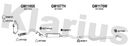 Klarius GM1169X - Front Pipe  - Fits Opel Astra K 1.6 CDTi