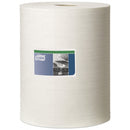 Tork 1 Ply Premium Heavy Duty Cleaning Cloth - White - 106m Combi Roll - 530137