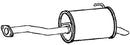 Klarius DN760P - Box With Tail Pipe  - Fits Nissan Note 1.2DIG-S