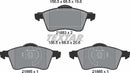 Textar Brake Pad Set - 2188302