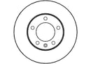 Disctech Brake Disc (Single) - Fits Kia, Nissan - ABD2101 - Front Axle