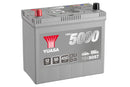 Yuasa YBX5057 - 057 Silver High Performance SMF Car Battery - 5 Year Warranty