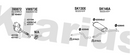 Klarius 390872 - Catalyst & Dpf Combined  - Fits Audi A3 1.6 TDi