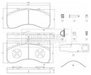 Borg & Beck Brake Pads - BBP33015HD