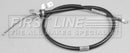 First Line Brake Cable- LH Rear - FKB2444 fits Toyota Rav4 3dr 94-00