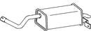 Klarius RN825M - Box With Tail Pipe