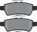 Textar Brake Pad Set - 2424001