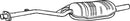 Klarius BM220X - Box With Tail Pipe  - Fits BMW 318 1.8