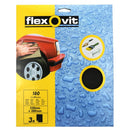 Flexovit Wet & Dry Paper - P180 - Pack Of 3 - 63642526301