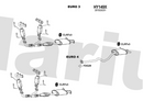Klarius HY149X - Box With Tail Pipe  - Fits Hyundai Santa Fe 2.4i