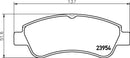 Padtech Brake Pad Set - PAD2283