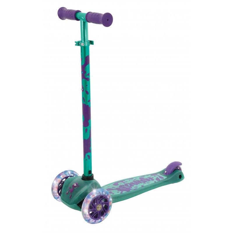 SQUISH Mini Flex LED Kids Tilt Scooter - Teal