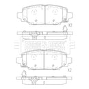 Borg & Beck Brake Pads - BBP2869