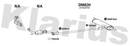 Klarius DN663H - Box With Tail Pipe  - Fits Nissan Qashqai 2.0dCi