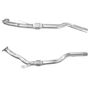 BM Cats Front Pipe - BM70614 with Fitting Kit - FK70614 fits Audi