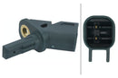 HELLA 6PU 012 679-101 Sensor, wheel speed - 2-pin connector - Rear Axle