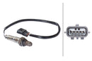 HELLA 6PA 358 103-051 Lambda Sensor - 4-pin connector