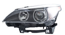 HELLA 1EL 160 292-011 Halogen/LED/Bi-Xenon-Headlight - right - fits BMW 5 (E60)