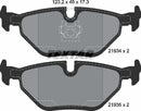 Alpina BMW Mg Rover Wiesmann, Brake Pad Set - Textar 2193402