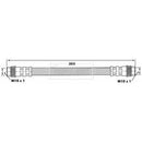 Borg & Beck Brake Hose  - BBH6687 fits Ren Laguna,Dacia Duster,Logan