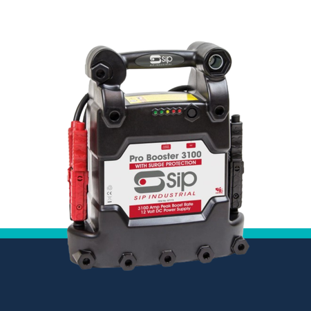 SIP Pro Booster 3100 jump starter on a white background