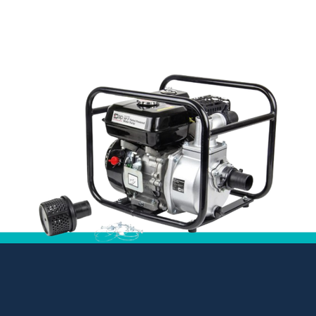 Petrol pump on a white background