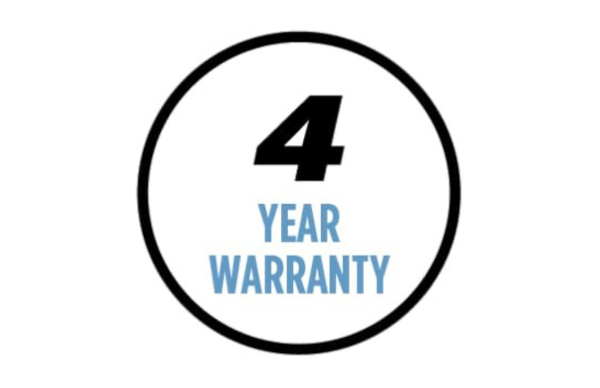 Four-year warranty
