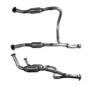 BM Cats Petrol Catalytic Converter - BM90855 with Fitting Kit - FK90855 fits Land Rover